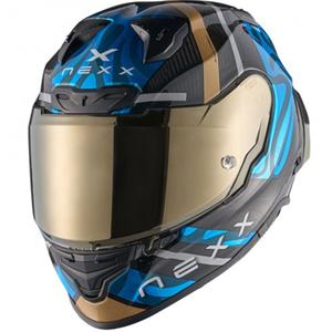 Integrálna prilba na motorku Nexx X.R3R Swirl tyrkysová