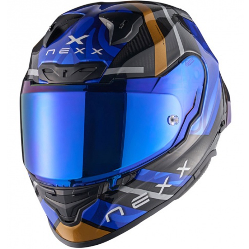 Integrálna prilba na motorku Nexx X.R3R Swirl tmavo modrá
