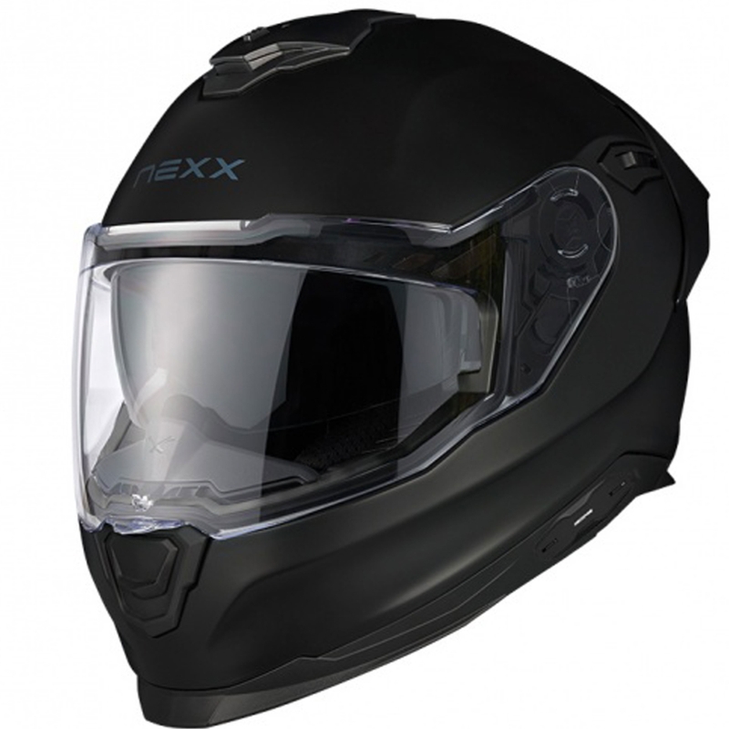 Integrálna prilba na motorku NEXX Y.100R Fullblack čierna matná výpredaj