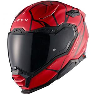Integrálna prilba na motorku Nexx X.WST3 B-Side červeno-čierna