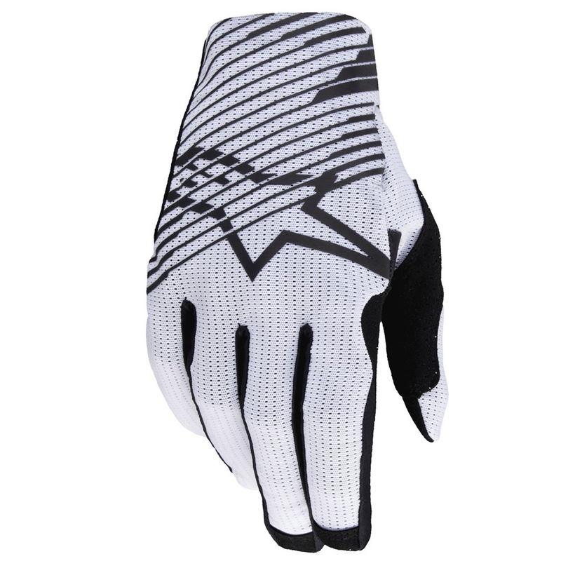 Motokrosové rukavice Alpinestars Radar Pro biele