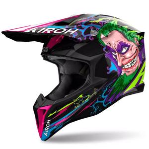 Motokrosová prilba Airoh Wraaap Music multicolor