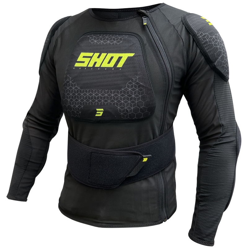 Chránič tela Shot Airlight čierno-fluo žltý