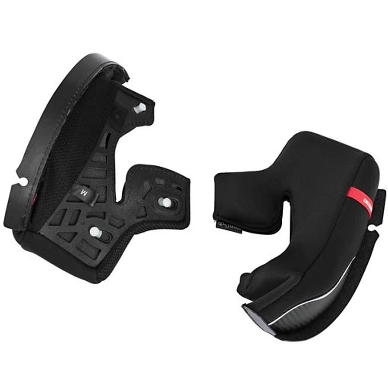 Lícnica pre helmy na motorku Scorpion EXO-R1 čierne
