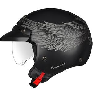 Otevřená helma na motorku NEXX Y.10 EAGLE RIDER černo-šedá výpredaj