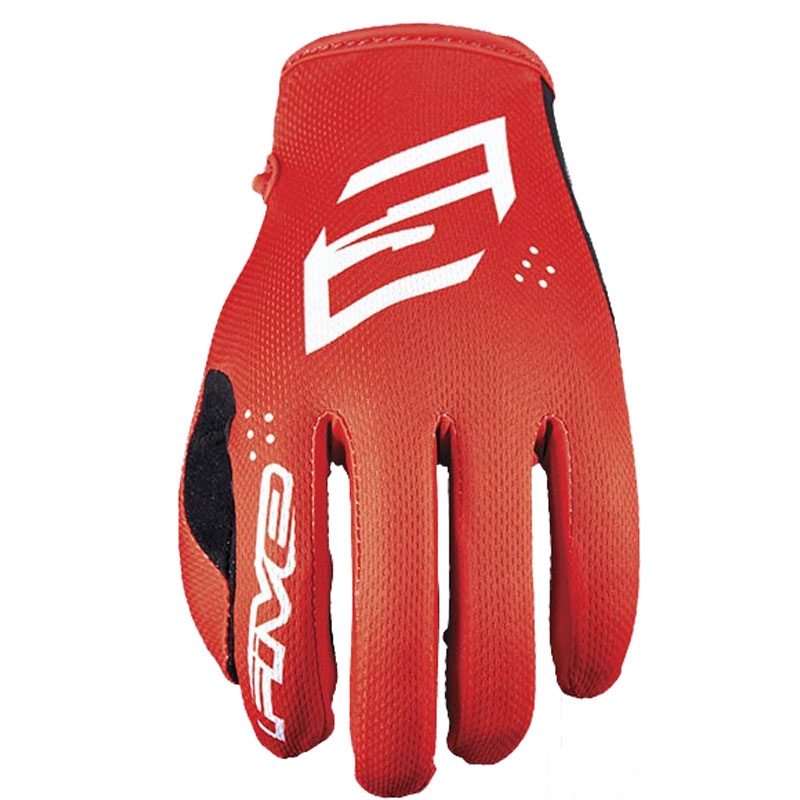 Motokrosové rukavice FIVE MXF4 červené