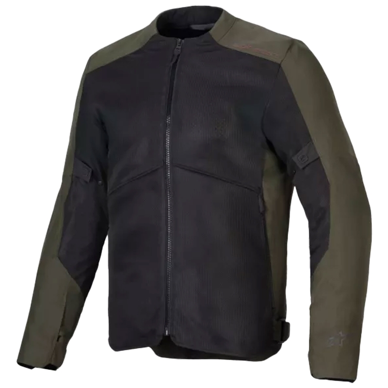 Bunda na motorku Alpinestars C-1 Air čierno-khaki