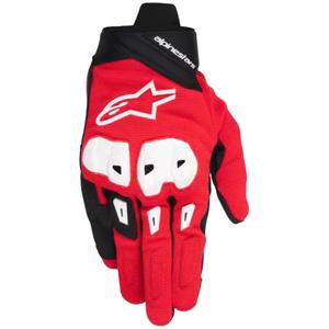 Rukavice na motorku Alpinestars SP X 1 červeno-čierno-biele