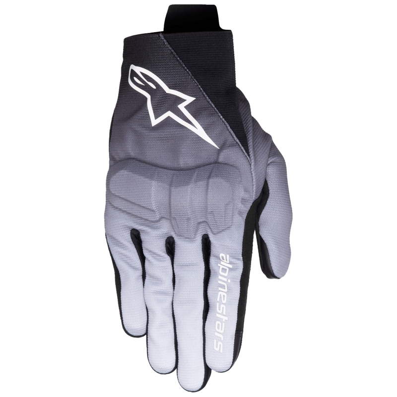 Rukavice na motorku Alpinestars Reef V2 šedo-čierno-biele