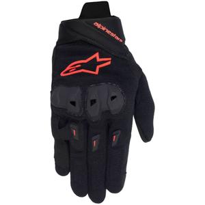 Dámske rukavice na motorku Alpinestars Stella SP X 1 čierno-fluo červené