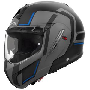 Preklápacia helma na motorku Airoh Mathisse 2 Genius matná modrá