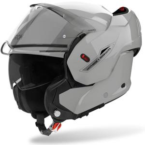 Preklápacia helma na motorku Airoh Mathisse 2 Color cementovo šedá