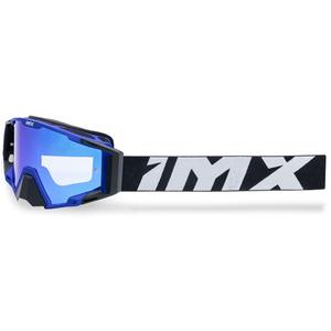 Motokrosové okuliare iMX Sand čierno-modré s iridiovým plexi