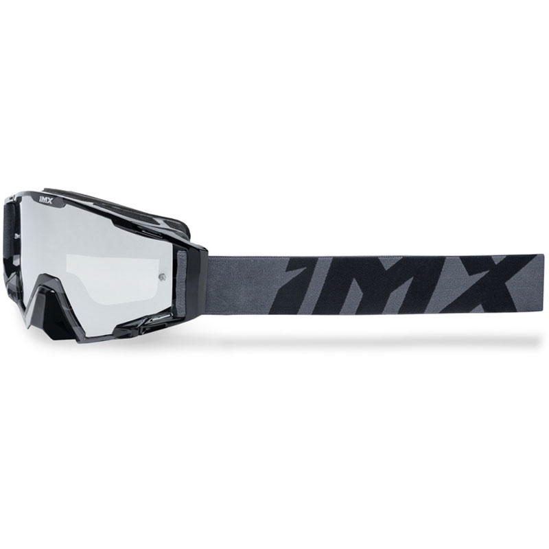 Motokrosové okuliare iMX Sand šedo-čierne s iridiovým plexi