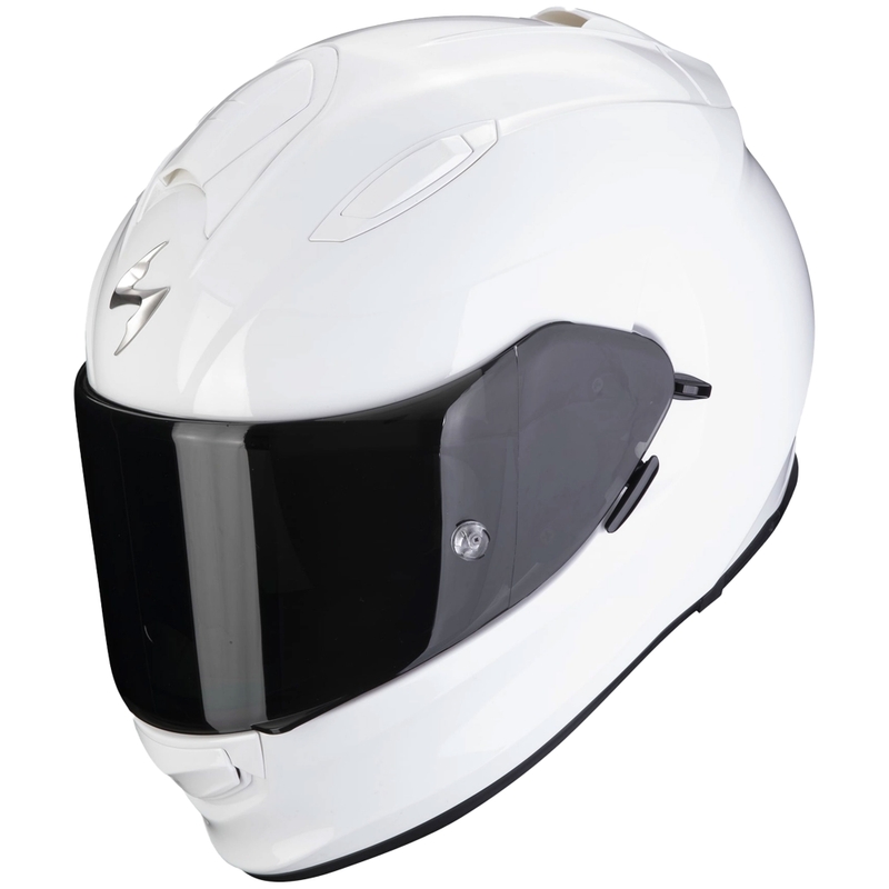 Integrálna prilba na motorku Scorpion Exo-491 Solid biela