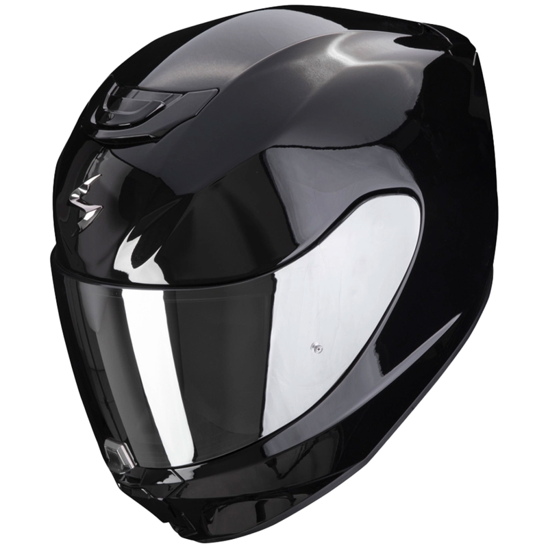 Integrálna prilba na motocykel Scorpion EXO-391 Solid čierna lesklá