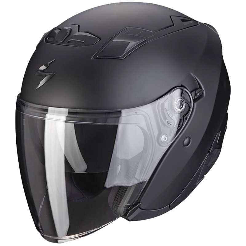 Prilba na motocykel otvorená Scorpion EXO-230 Solid čierna matná