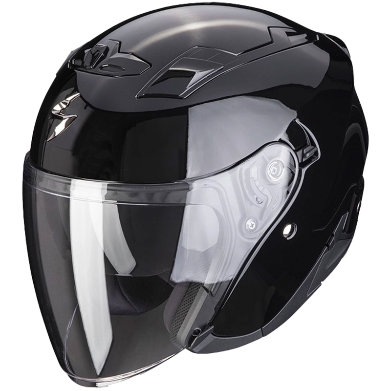 Prilba na motocykel otvorená Scorpion EXO-230 Solid čierna