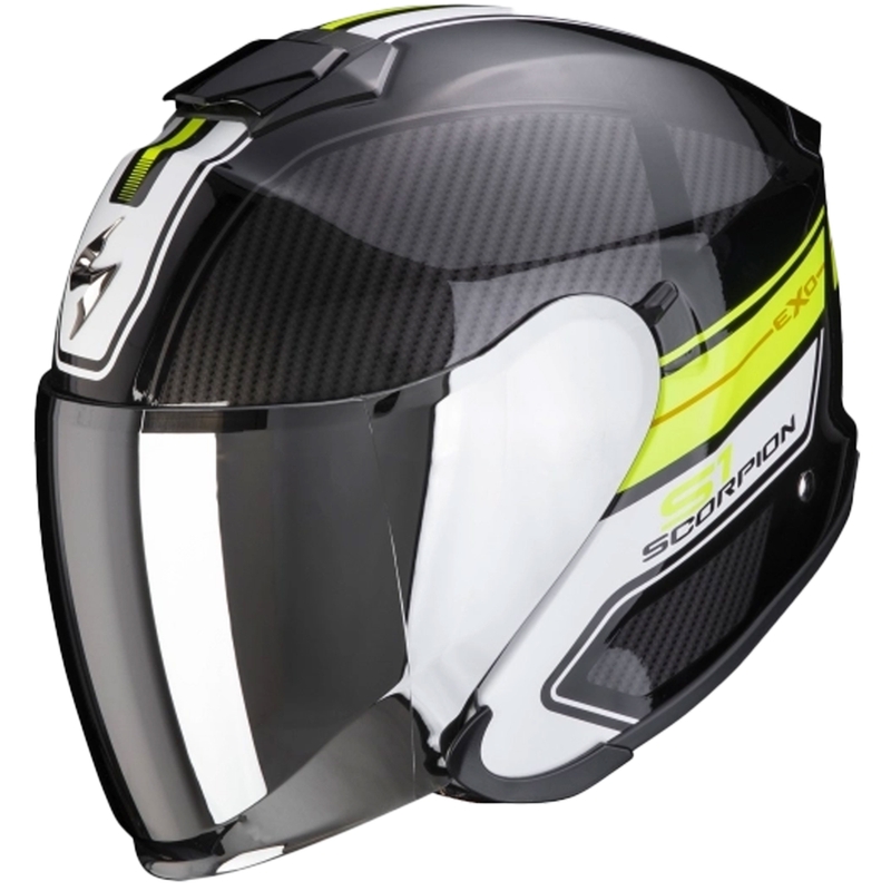 Otvorená prilba Scorpion EXO-S1 Cross-Ville čierno-fluo žltá