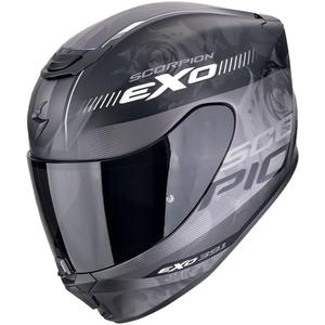 Integrálna prilba na motorku Scorpion EXO-391 AVA matná čierno-strieborná