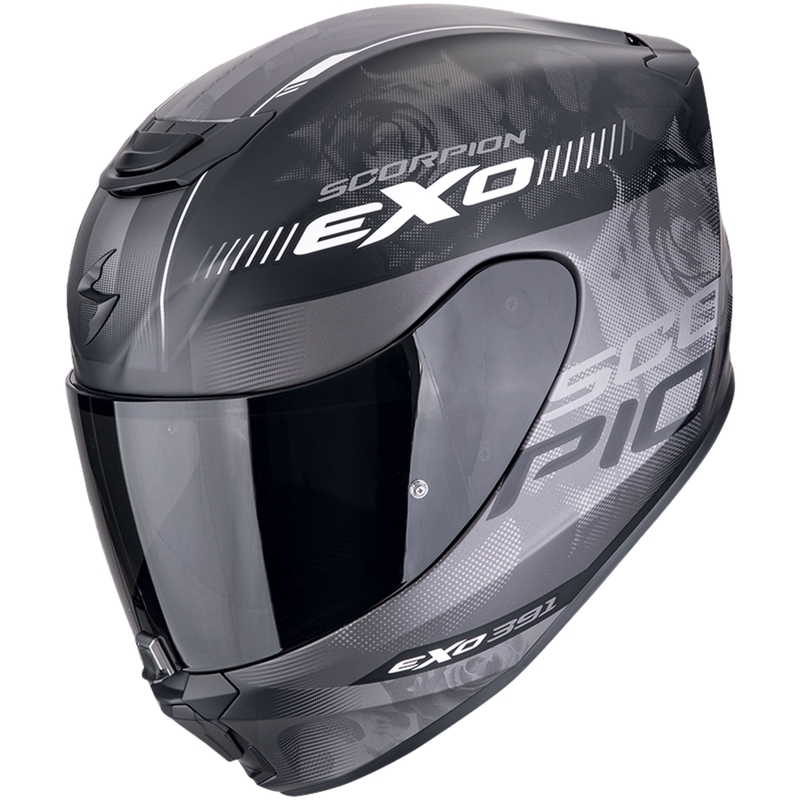 Integrálna prilba na motorku Scorpion EXO-391 AVA matná čierno-strieborná