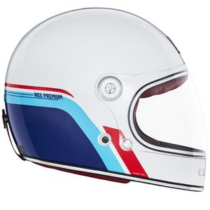 Integrálna prilba na motorku NOX PREMIUM REVENGE bielo-modro-červená