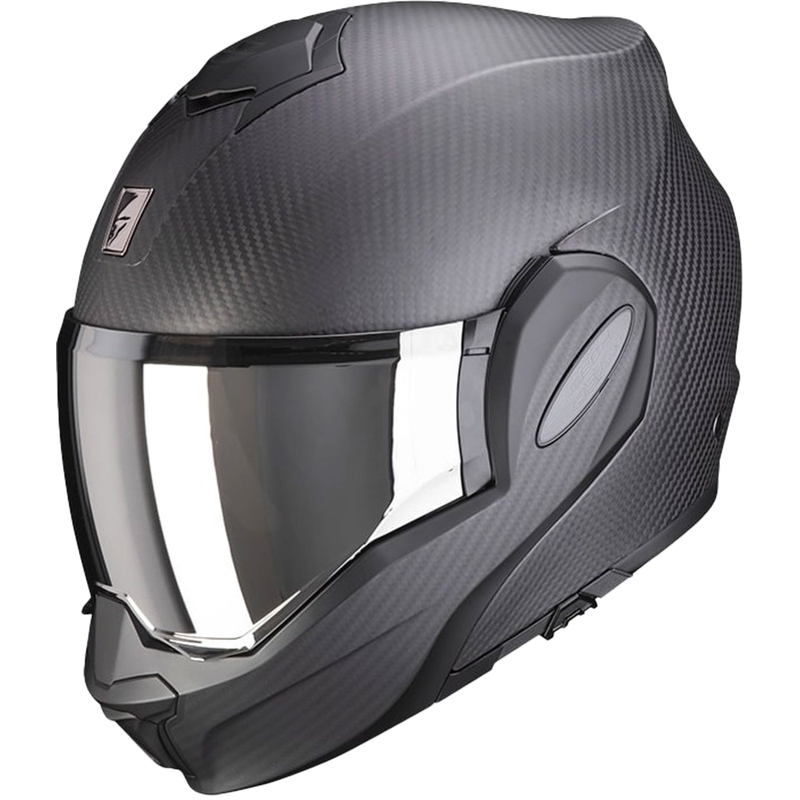 Preklápacia prilba Scorpion EXO-TECH EVO Carbon čierna matná