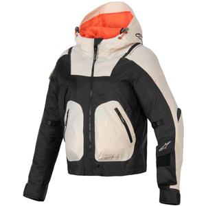 Dámska bunda na motorku Alpinestars MOLLY AIR čierno-mandľová