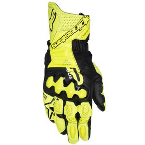 Rukavice na motorku Alpinestars GP Plus R V3 fluo žlto-čierne