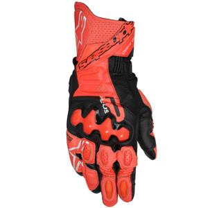 Rukavice na motorku Alpinestars GP Plus R V3 červeno-fluo červeno-čierne