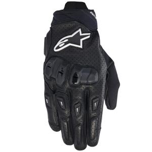 Rukavice na motorku Alpinestars SP X 7 čierno-biele