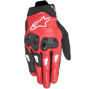 Rukavice na motorku Alpinestars SP X 7 čierno-červeno-biele
