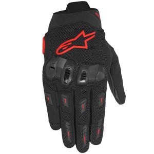 Rukavice na motorku Alpinestars SP X 5 Air čierno-fluo červené