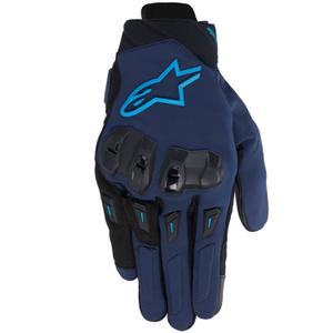 Rukavice na motorku Alpinestars SP X 3 tmavo modro-svetlo modré