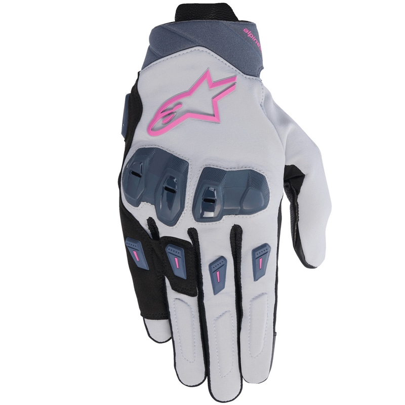 Dámske rukavice na motorku Alpinestars STELLA SP X 3 šedo-tmavo šedo-čierno-ružové