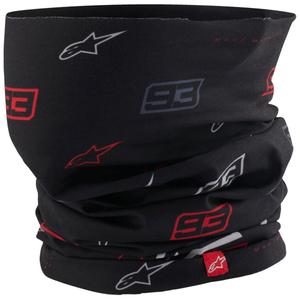 Nákrčník Alpinestars MM93 kolekcia čierno-sivo-červený