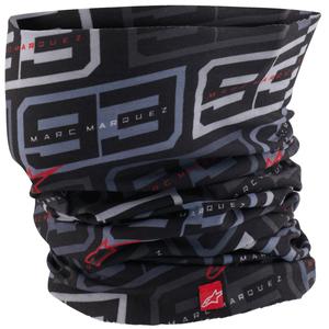 Nákrčník Alpinestars MM93 kolekcia čierno-bielo-šedo-červený