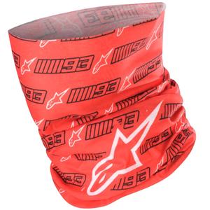 Nákrčník Alpinestars MM93 kolekcia červeno-čierno-biely