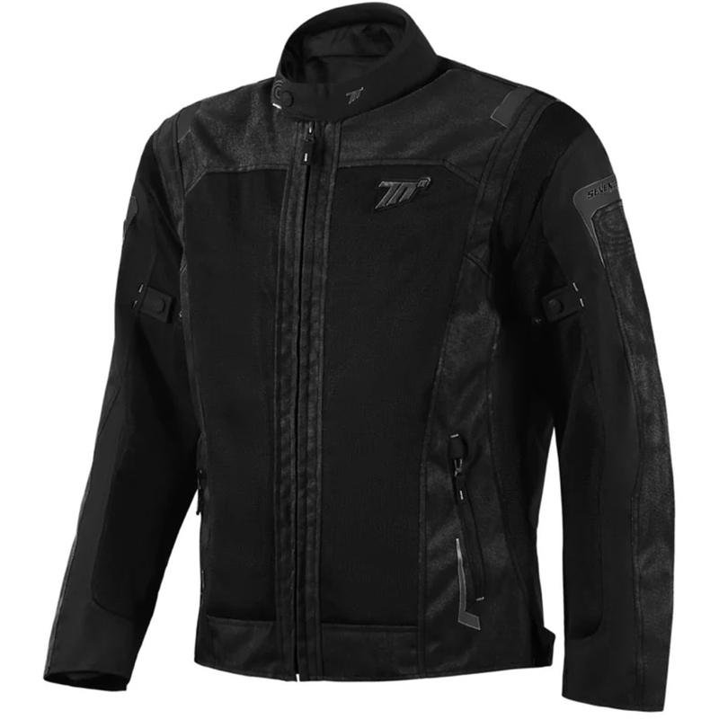 Bunda na motorku Seventy Degrees SD-JT66 Sahara čierna