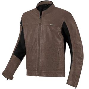 Kožená bunda na motorku Seventy Degrees SD-JL4 Legend Classic hnedá