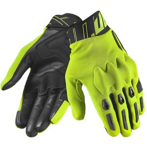 Rukavice na motorku Seventy Degrees SD-N66 Fullgas fluo žlté
