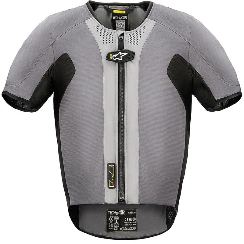 Airbagová vesta Alpinestars TECH-AIR®5 system šedo-čierna