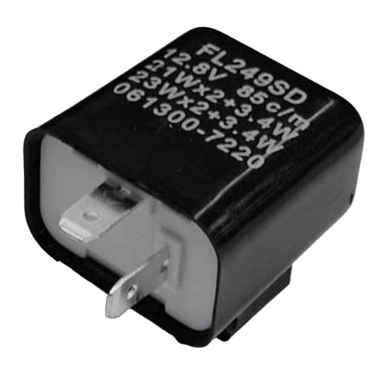 Prerušovač smeroviek Highsider Smart 2 pólový 12v/21w čierne