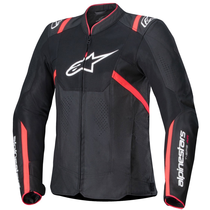 Dámska bunda na motorku Alpinestars Stella T-SPS Air V2 čierno-ružová
