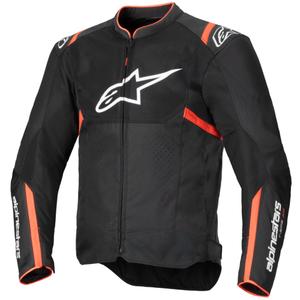 Bunda na motorku Alpinestars T-SPS Air V2 čierno-fluo červená