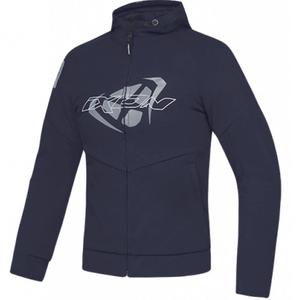 Mikina na motorku IXON Touchdown modro-šedá