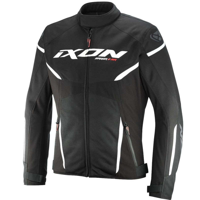 Bunda na motorku IXON Striker 2 Air WP černo-bílá