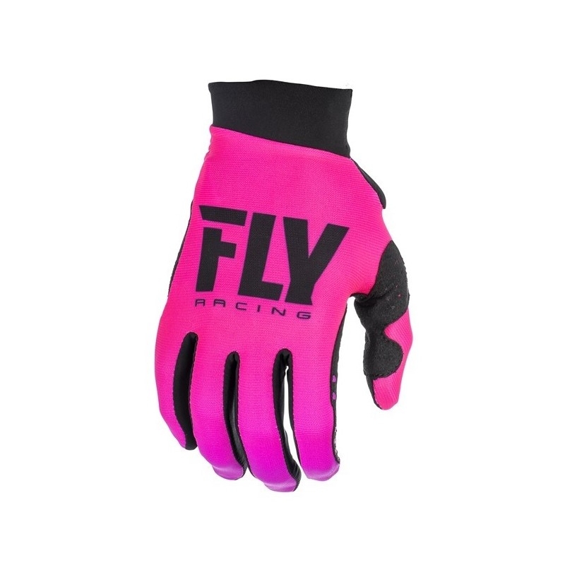 Dámske motokrosové rukavice FLY Racing PRO LITE 2019 - USA čierno-ružové výpredaj