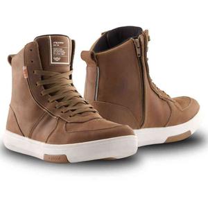 Topánky na motorku IXON Ghost WP hnedé