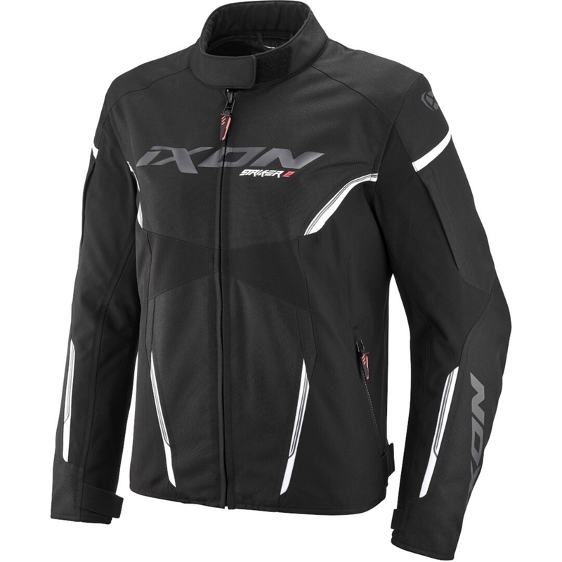 Dámska bunda na motorku IXON Striker 2 C-Sizing čierno-biela